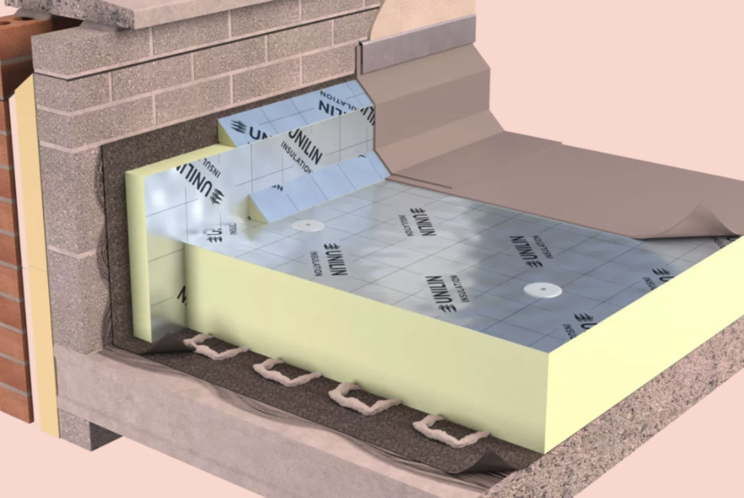 Unilin-FR-ALU-col-build-up Unilin-FR-ALU-warm roof build up - Quantum Insulation